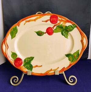 Franciscan Oval Serving Platter 14" Vtg